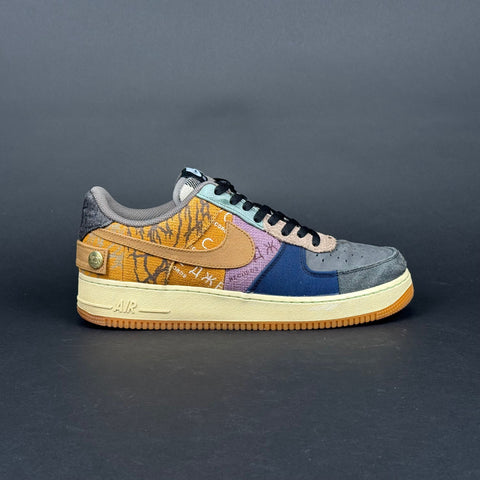 Nike Air Force 1 Low Travis Scott Cactus Jack Fossil