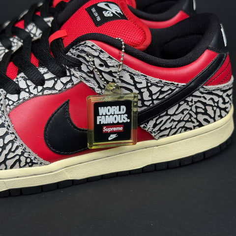 Nike SB Dunk Low Supreme Red Cement