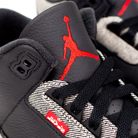 Jordan 3 Levi’s Black