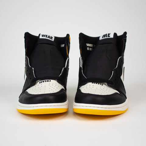Jordan 1 High 'Not For Resale' Yellow
