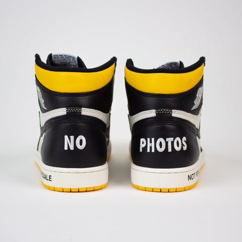 Jordan 1 High 'Not For Resale' Yellow