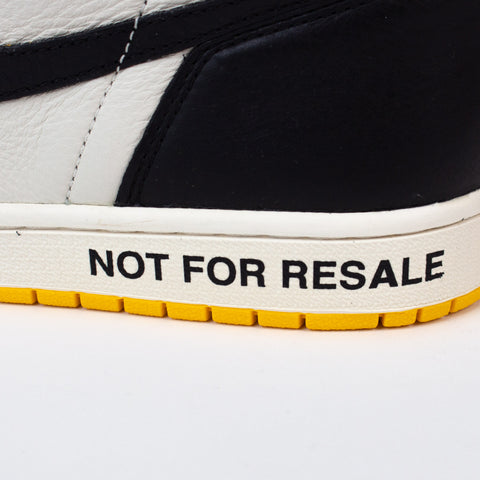 Jordan 1 High 'Not For Resale' Yellow