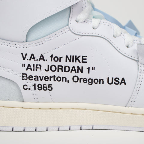 Jordan 1 High Virgil Abloh Archive Alaska