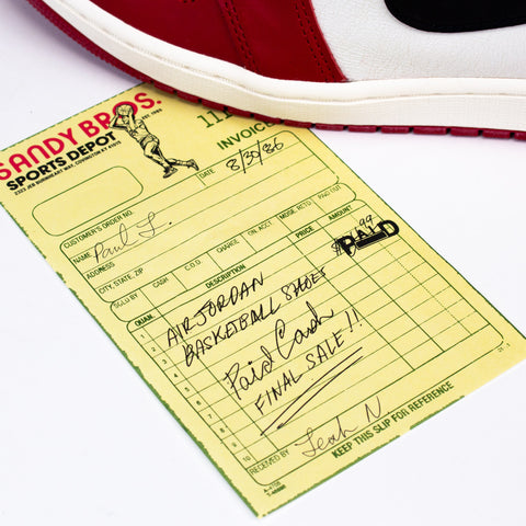 Jordan 1 High Chicago Lost and Found