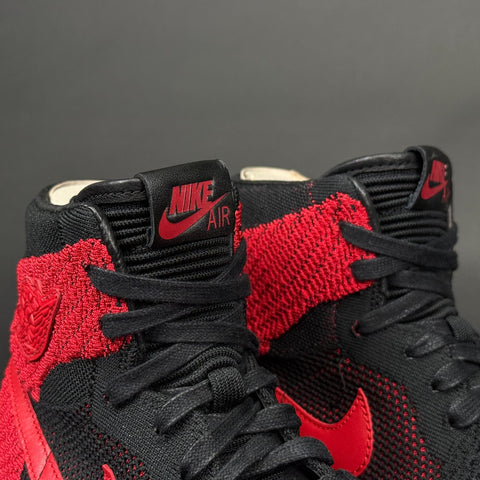 Jordan 1 High Flyknit Bred