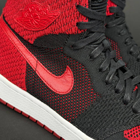 Jordan 1 High Flyknit Bred