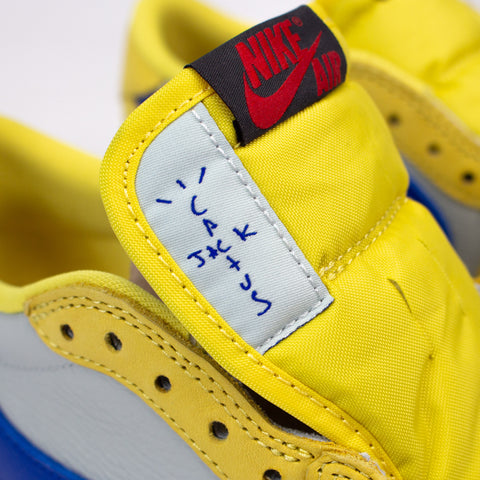 Jordan 1 Low Travis Scott Canary