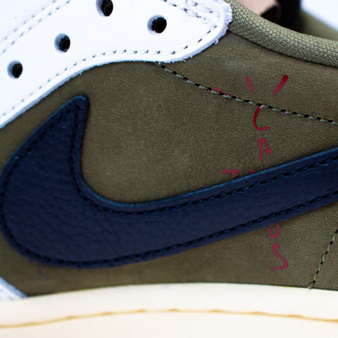 Jordan 1 Low Travis Scott Medium Olive