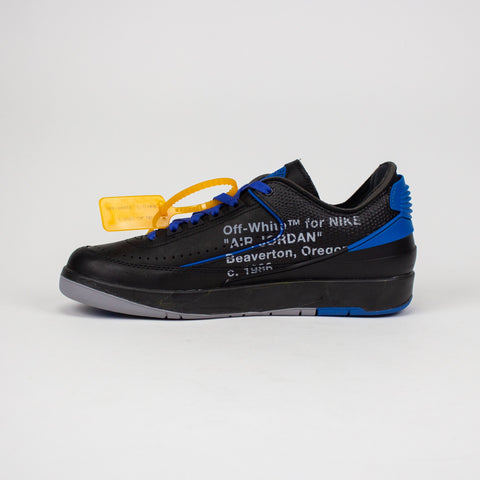 Jordan 2 Low Off-White Black Blue