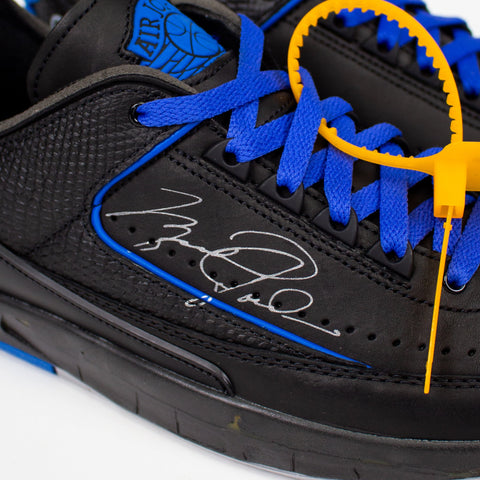 Jordan 2 Low Off-White Black Blue