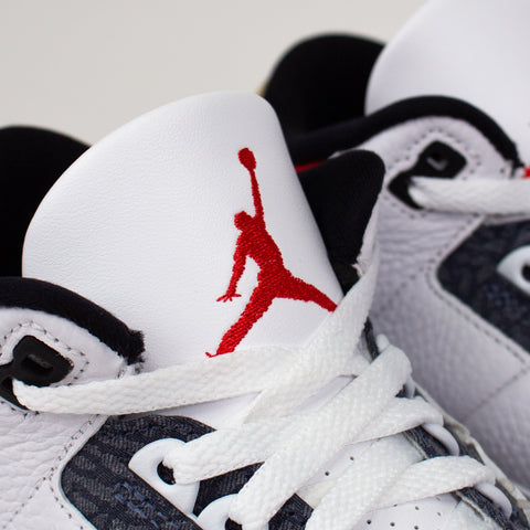 Jordan 3 Fire Red Denim
