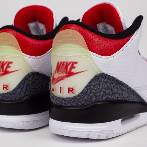 Jordan 3 Fire Red Denim