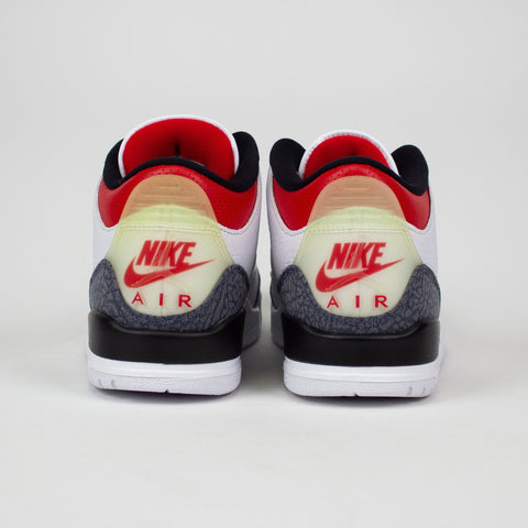 Jordan 3 Fire Red Denim