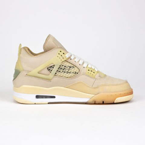 Jordan 4 Off-White Sail signed by Virgil Abloh