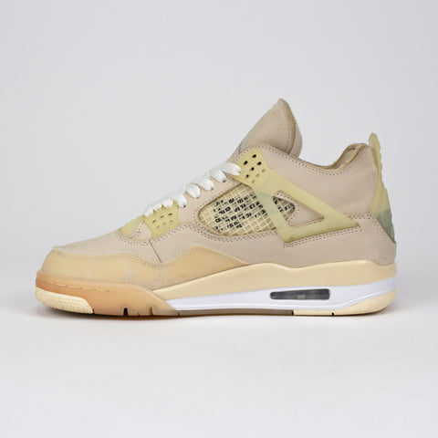 Jordan 4 Off-White Sail signed by Virgil Abloh