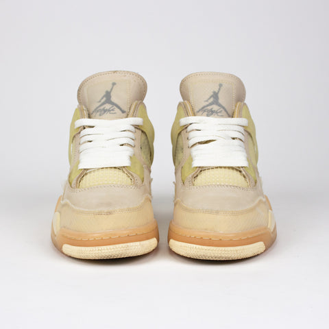 Jordan 4 Off-White Sail signed by Virgil Abloh