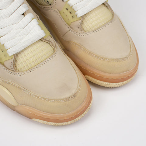 Jordan 4 Off-White Sail signed by Virgil Abloh