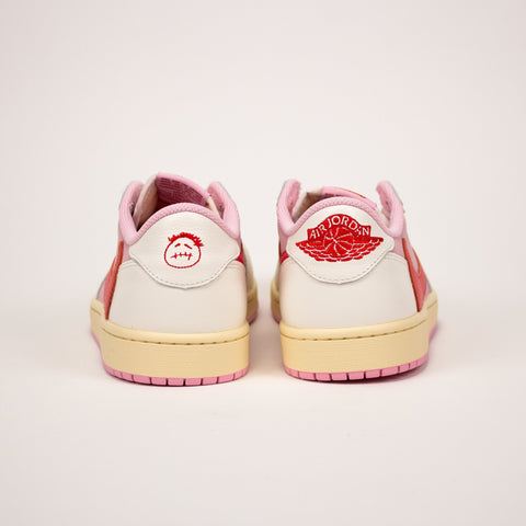 Jordan 1 Low Travis Scott Sail Tropical Pink