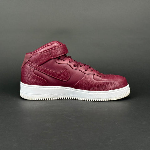 Nike Air Force 1 Mid Night Maroon