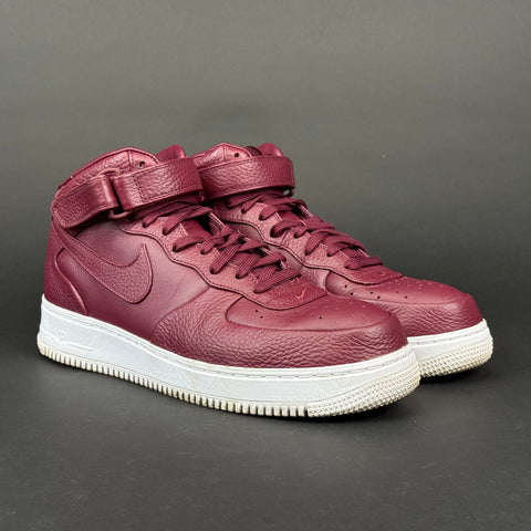 Nike Air Force 1 Mid Night Maroon