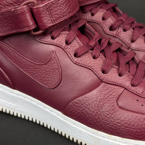 Nike Air Force 1 Mid Night Maroon