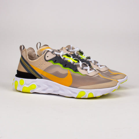 Nike React Element 87 Light Orewood Brown