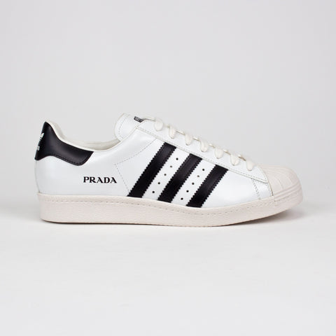 adidas Superstar Prada White Black