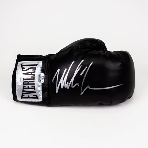 Mike Tyson Signed Boxe Black Glove
