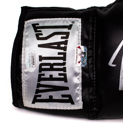 Mike Tyson Signed Boxe Black Glove