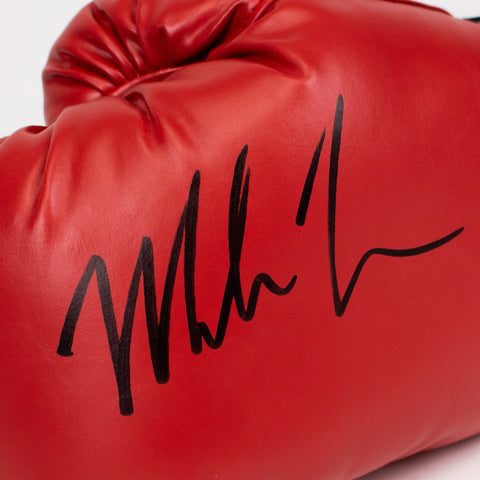 Mike Tyson Signed Boxe Red Glove