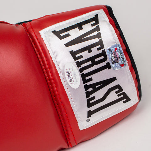 Mike Tyson Signed Boxe Red Glove